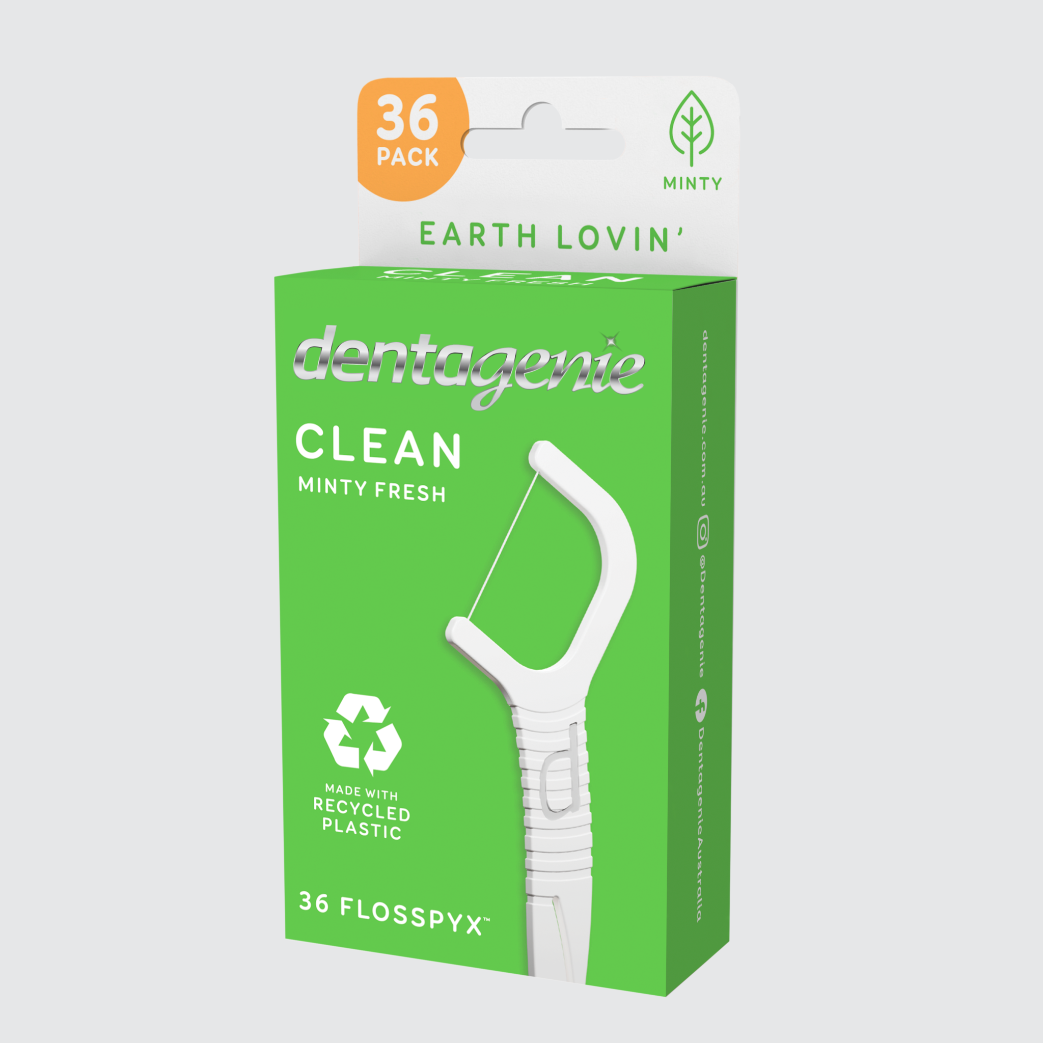Dentagenie Clean Flosspyx Minty 36 pk