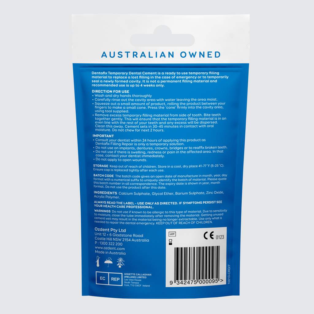 Dentafix Temporary Filling Repair 8g