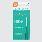 Dentagenie Dental Brush Moderate Teal 18 pk