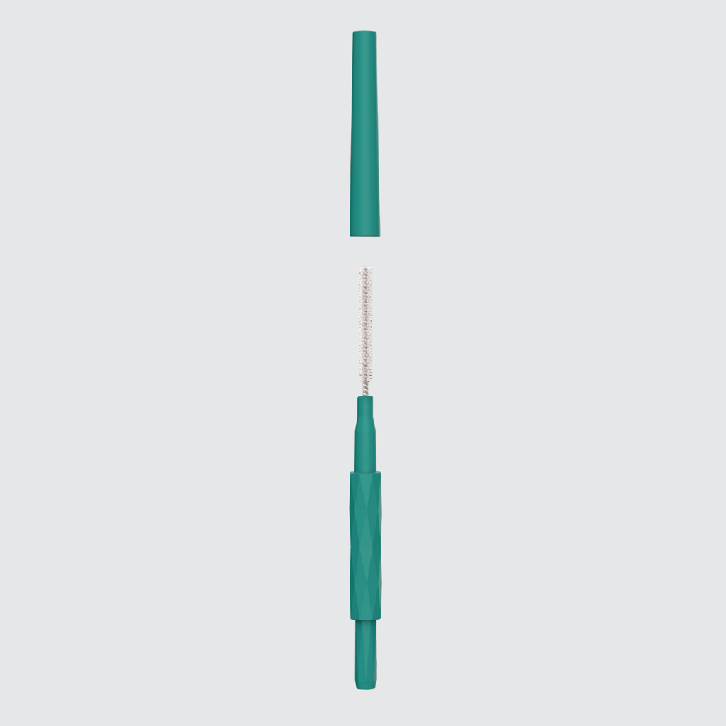 Dentagenie Dental Brush Moderate Teal 18 pk