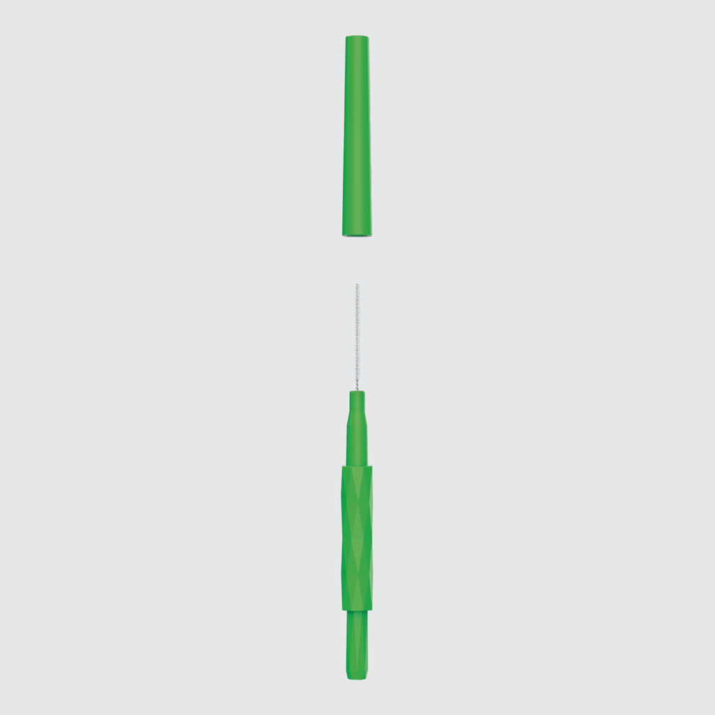Dentagenie Dental Brush Super Tight Green 18 pk