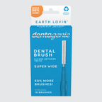 Dentagenie Dental Brush Super Wide Blue 18 pk