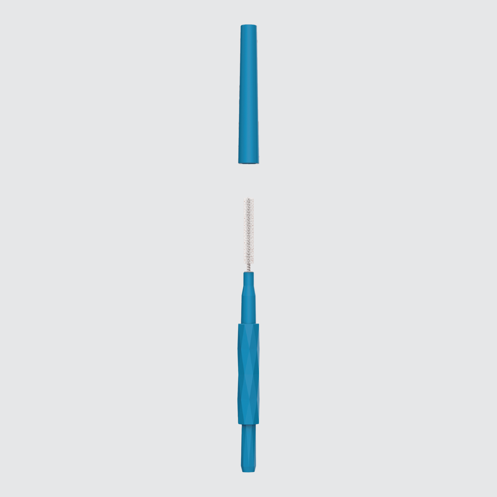 Dentagenie Dental Brush Super Wide Blue 18 pk