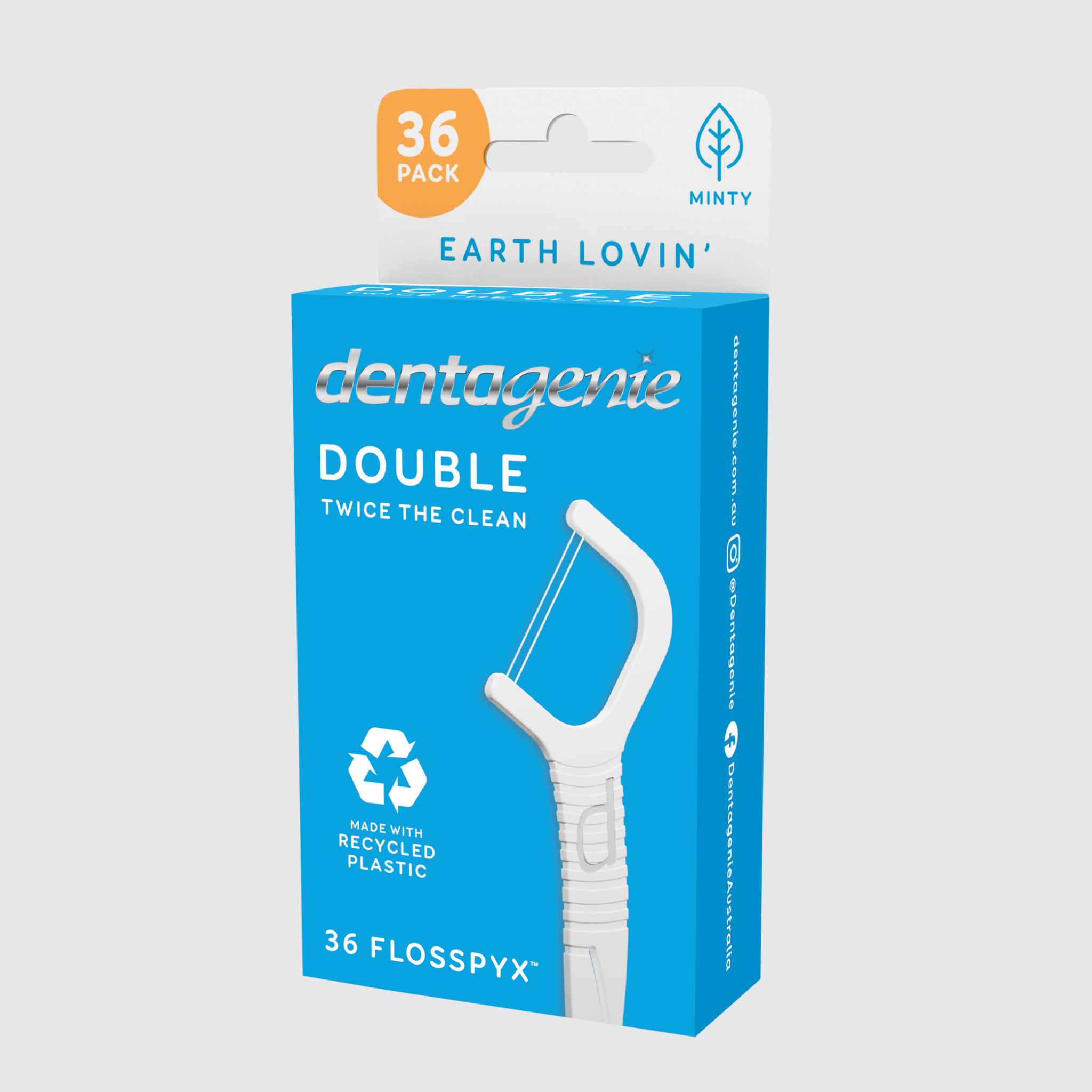 Dentagenie Double Flosspyx Minty 36 pk
