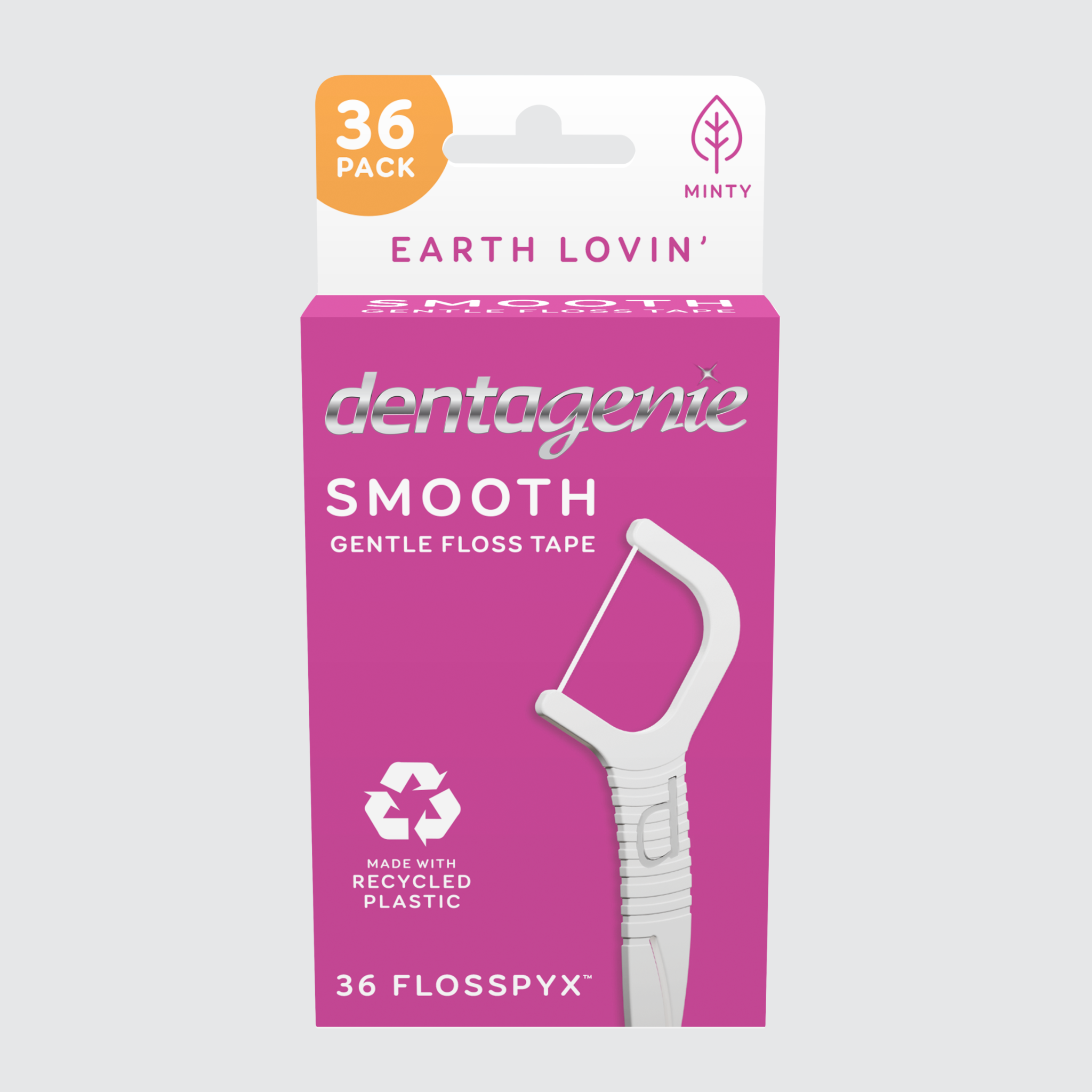 Dentagenie Smooth Flosspyx Minty 36 pk