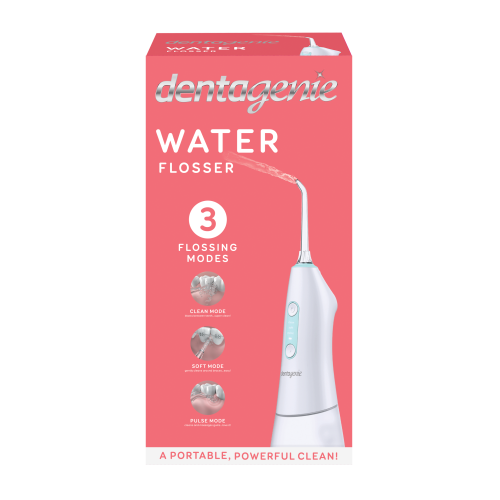 Water flosser box