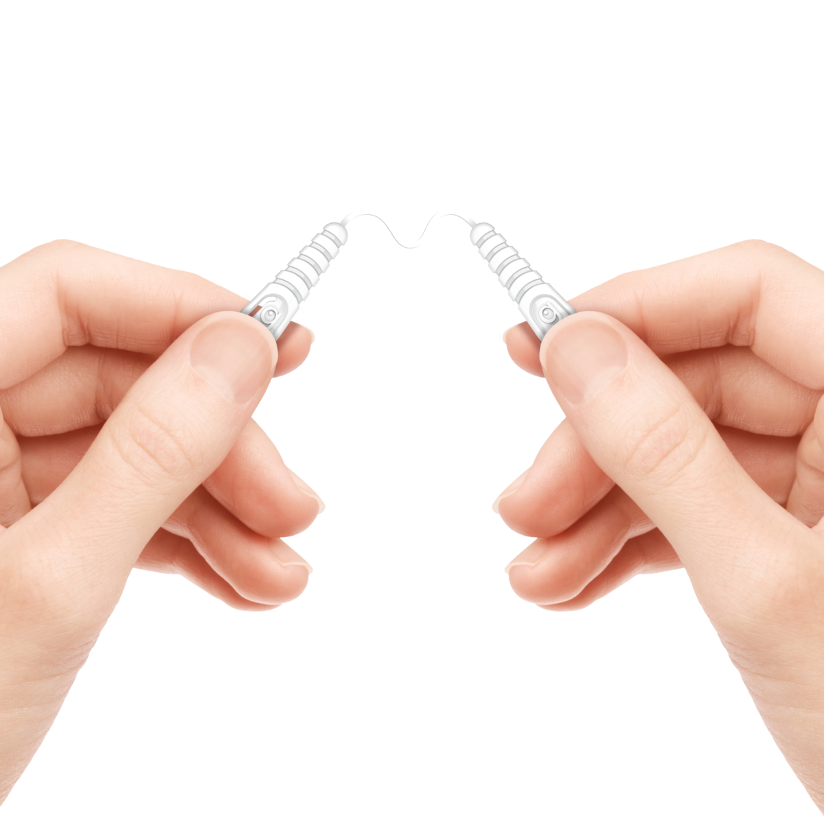 Dentagenie Gripper Smooth Floss with handles. Makes flossing even easier for those that like to feel they are still using string floss!